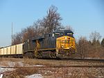 CSX power leads a CP 800 series train (Coal) east through Duplainville on the morning of March 14th, 2011.